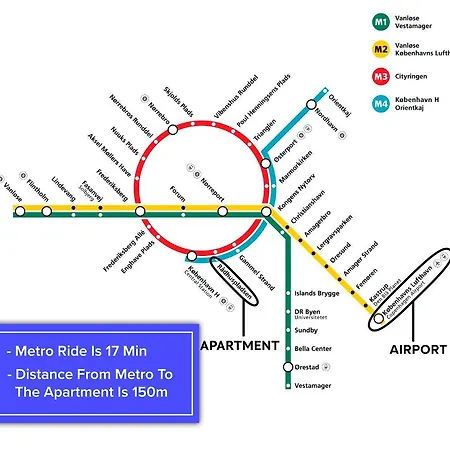 شقة Scandinavian Style 3br In Centre كوبنهاجن