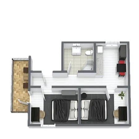 Apartamento Scandinavian Style 3br In Centre *